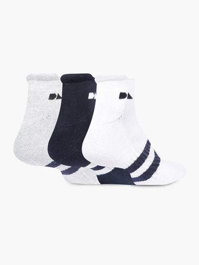 Men's Pack of 3 Striped Ankle Length Socks