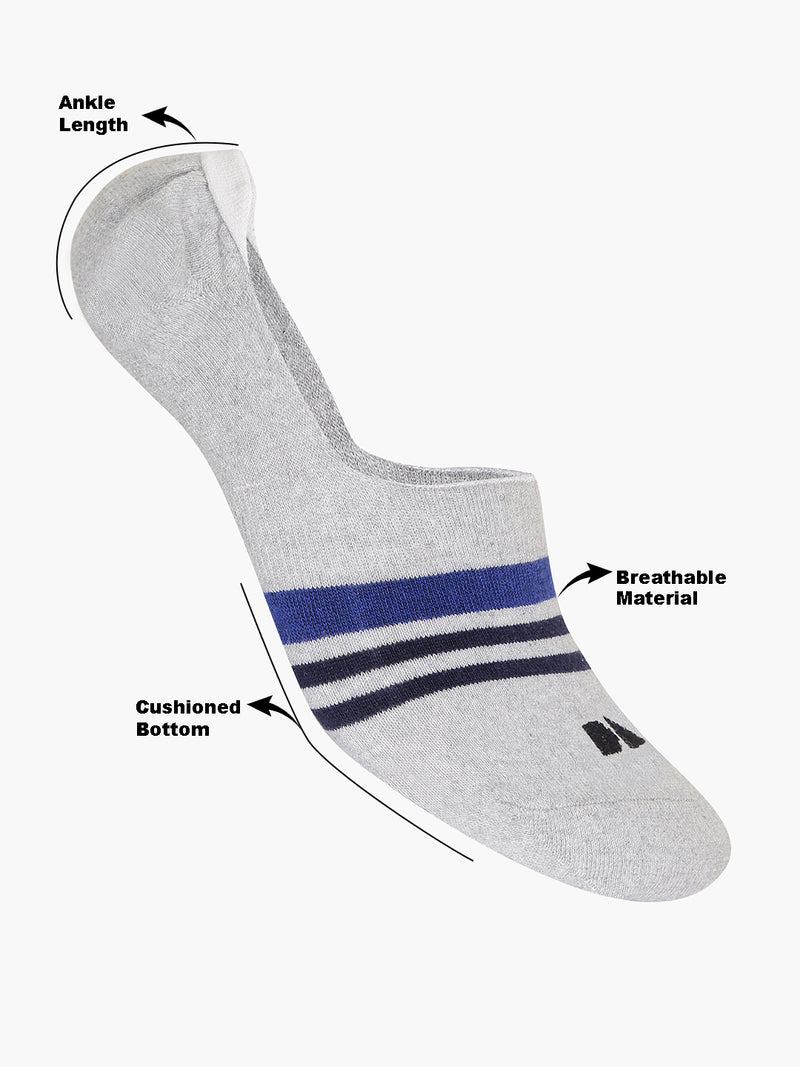 Men's Pack of 3 Loafer Socks