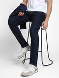 Men's Straight Rinse Indigo Stretchable Jeans