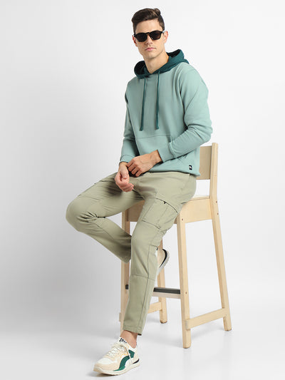 Men's Colorblock Hooded Sweatshirt