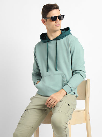 Men's Colorblock Hooded Sweatshirt