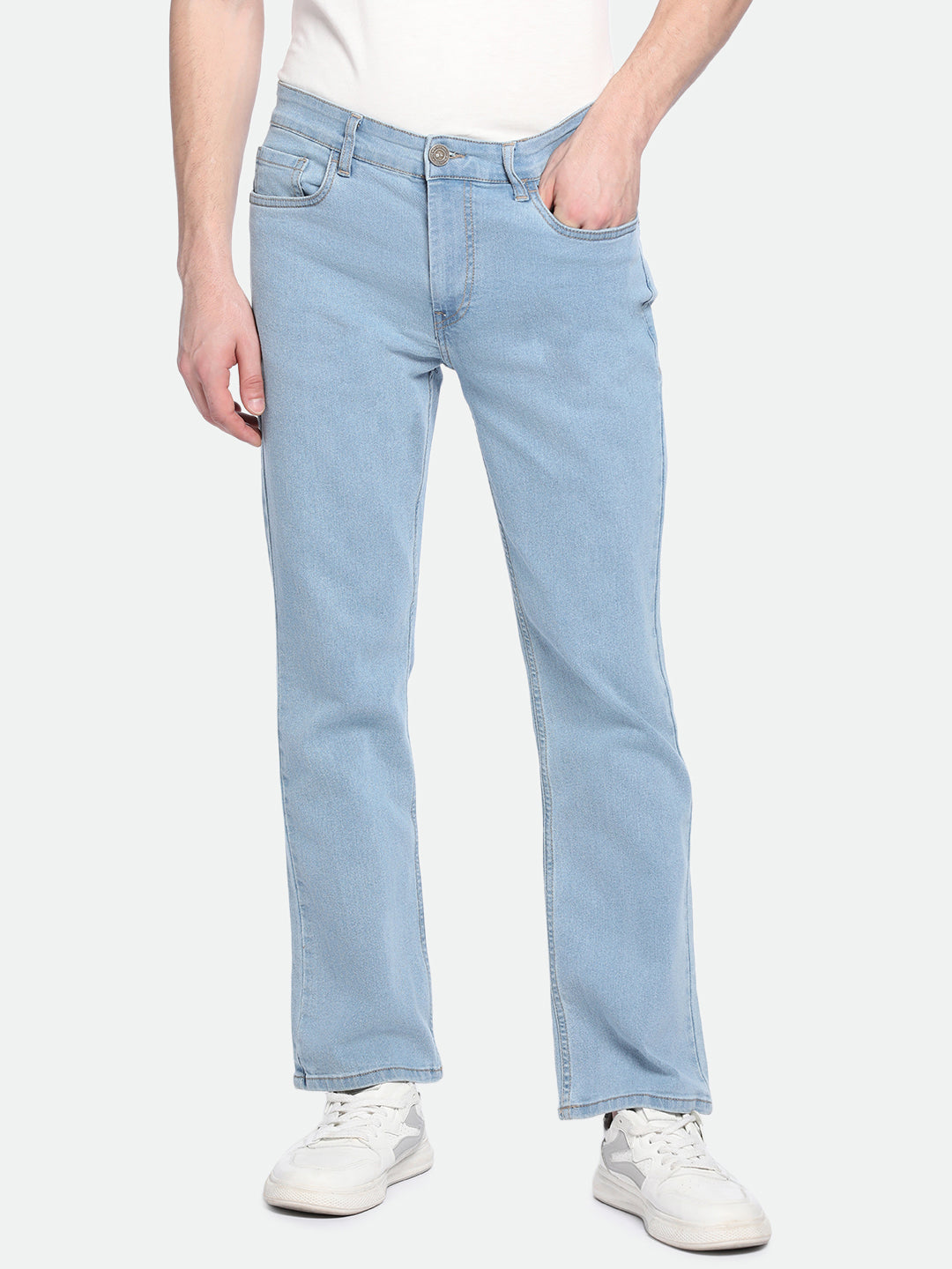 Men's Boot Cut Rinse Indigo Jeans