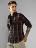 Men's Checks Button Down Collar Full sleeve Regular Shirt