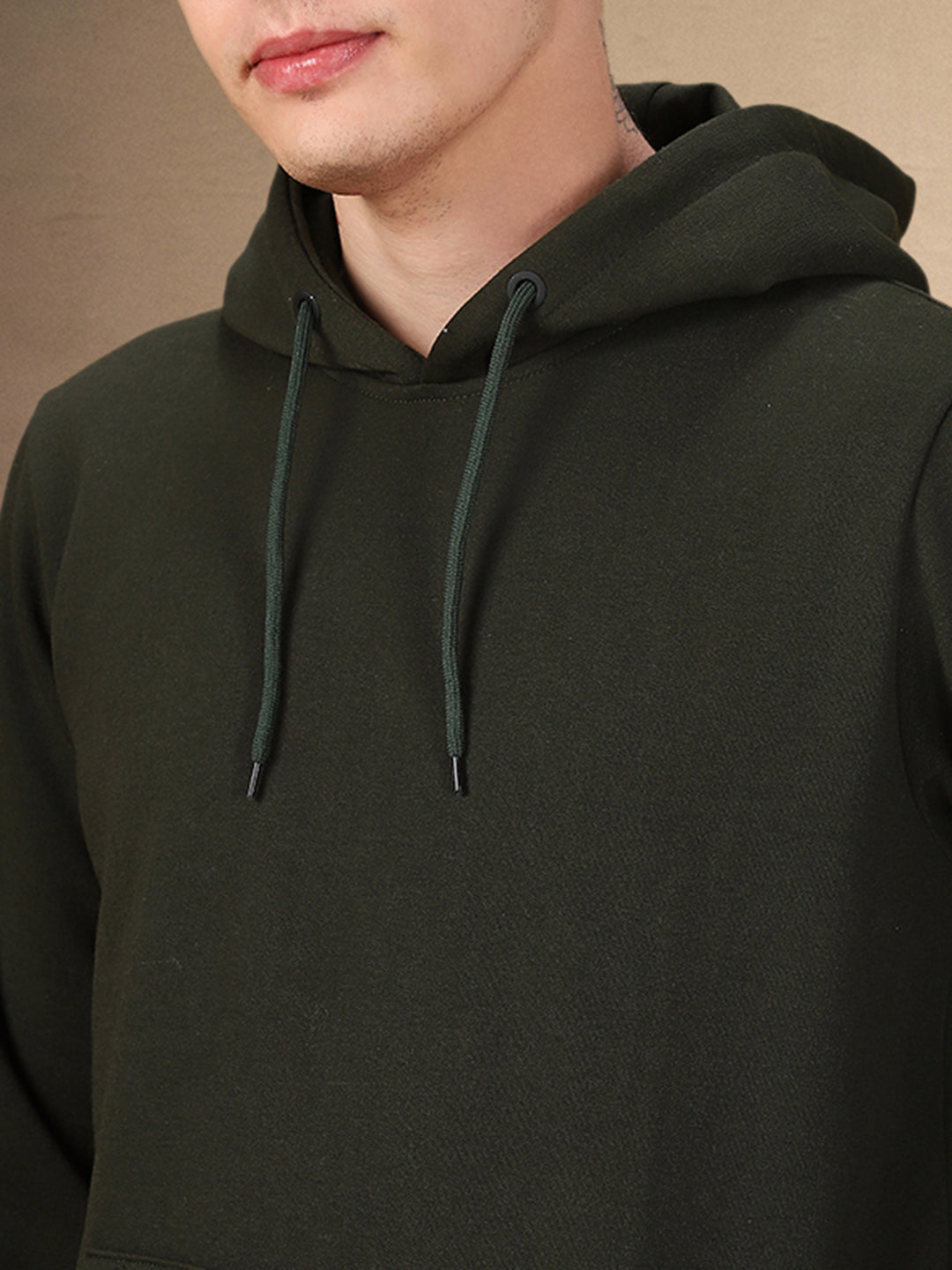 Men's Sage Green Hooded Hoodie