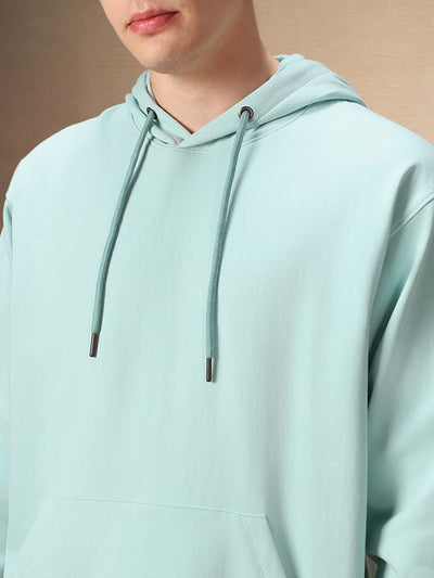 Men's Solid Hooded Full Sleeves Hoodie