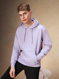 Men's Solid Hooded Full Sleeves Hoodie