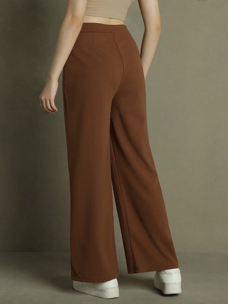 DL Woman Brown Trousers