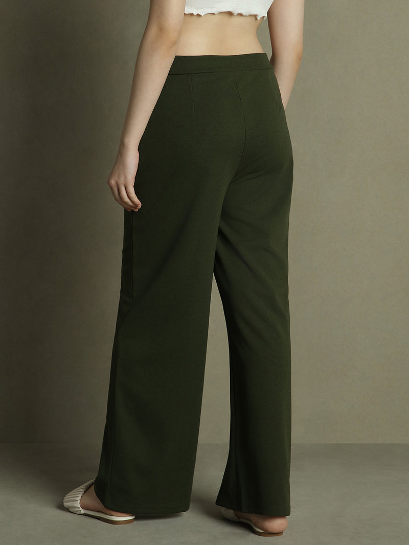 DL Woman Olive Trousers