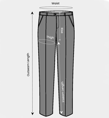 Dennis Lingo Men's Cotton Trouser Slim Fit Light Grey  Mid Rise Waist With Four Pockets (B801_L-Grey_28)