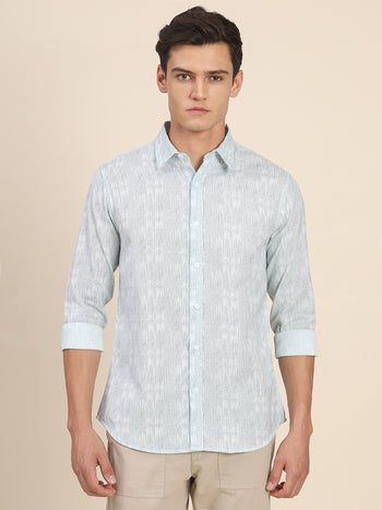 Men's Blue Casual Shirts For Comfortable And Stylish Look For Morning To Evening Look