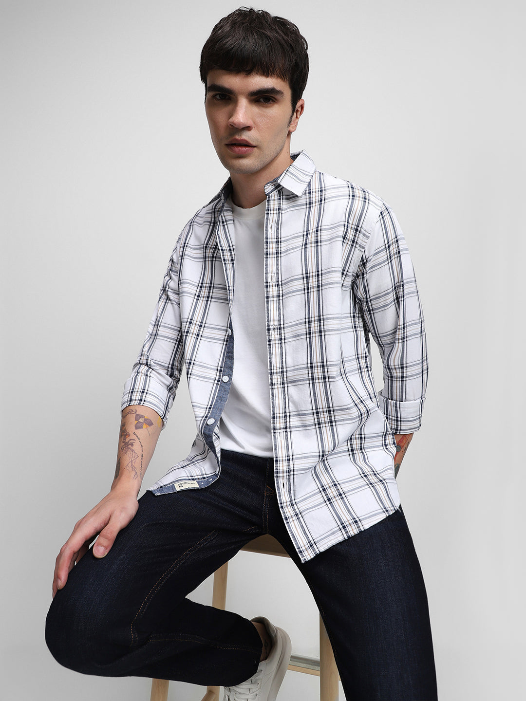 Dennis Lingo White Casual Shirts for Men – DENNIS LINGO