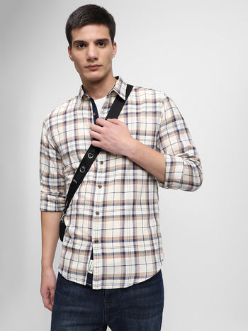 Men's Khaki Casual Shirts