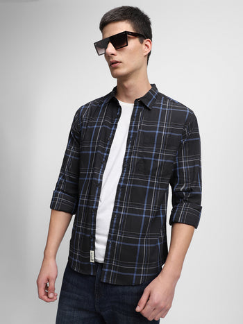 Men's Black Casual Shirts