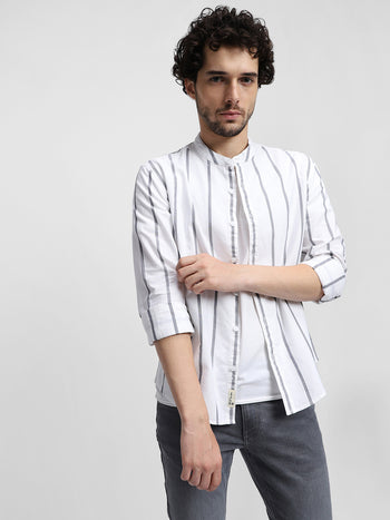 Men's White Casual Shirts