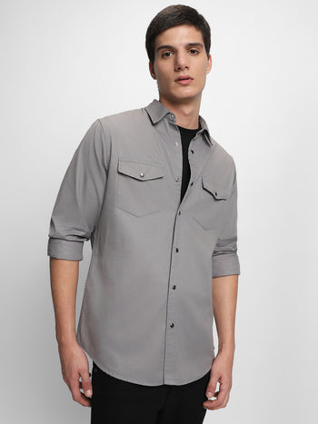 Men's Grey Shirts