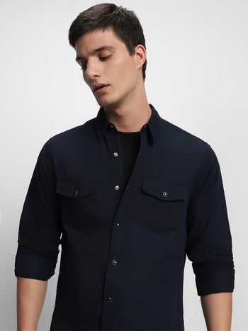 Men's Navy Shirts