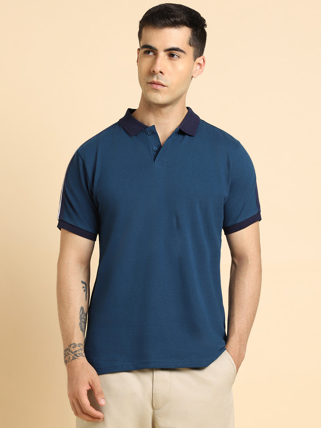 Dennis Lingo Men's Blue Polo T-Shirt – DENNIS LINGO