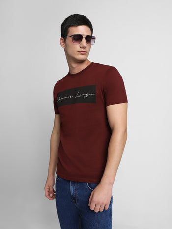 Men's Maroon T-shirt