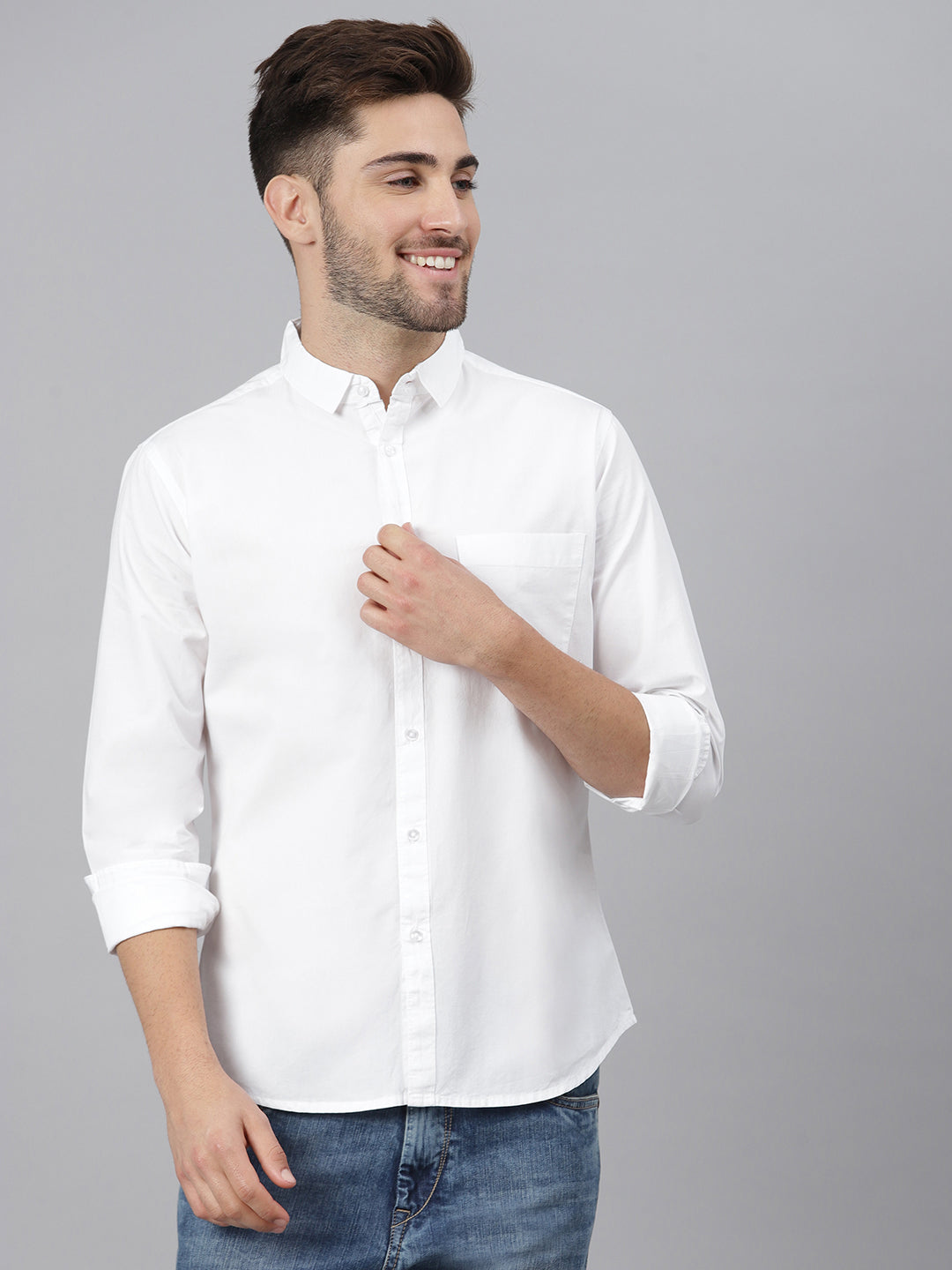 Men New Shirt High-end Sense Business Versatile Plaid Slim Fashion Casual  Party Can Be Worn Outer Base Shirt