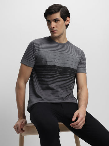 Dennis Lingo Striped Pure Cotton T-shirt